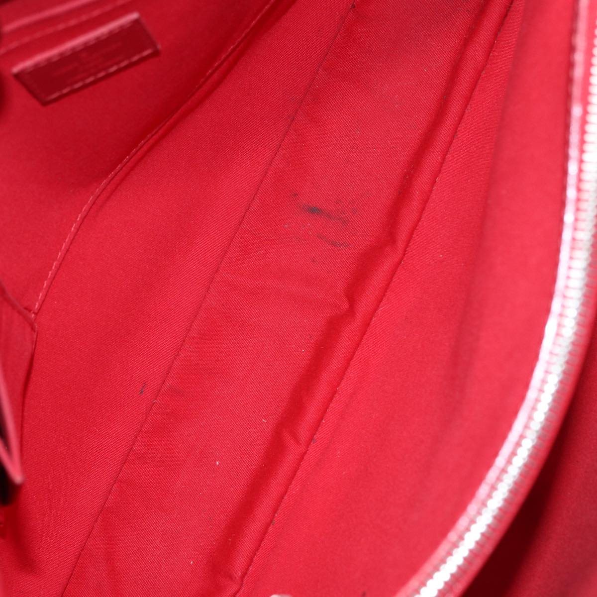 Louis Vuitton Passy Red Leather Handbag