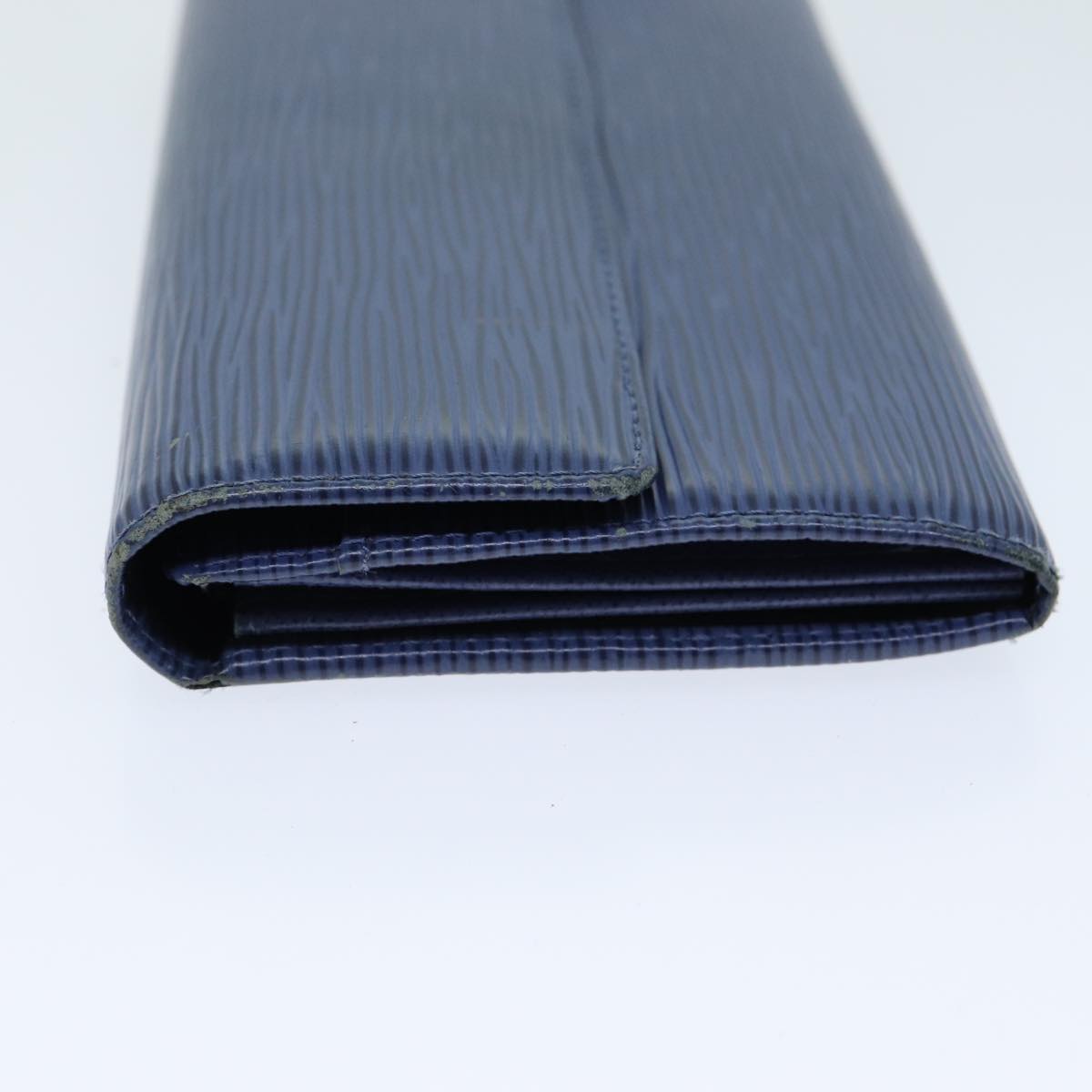 Louis Vuitton Sarah Blue Leather Wallet