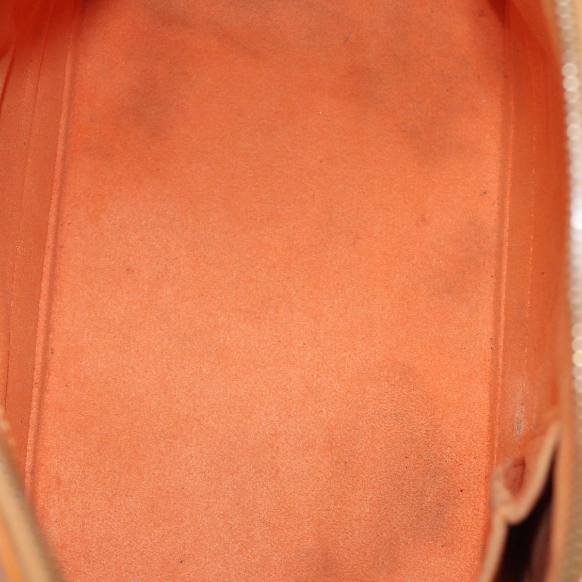 Louis Vuitton Alma Orange Leather Handbag