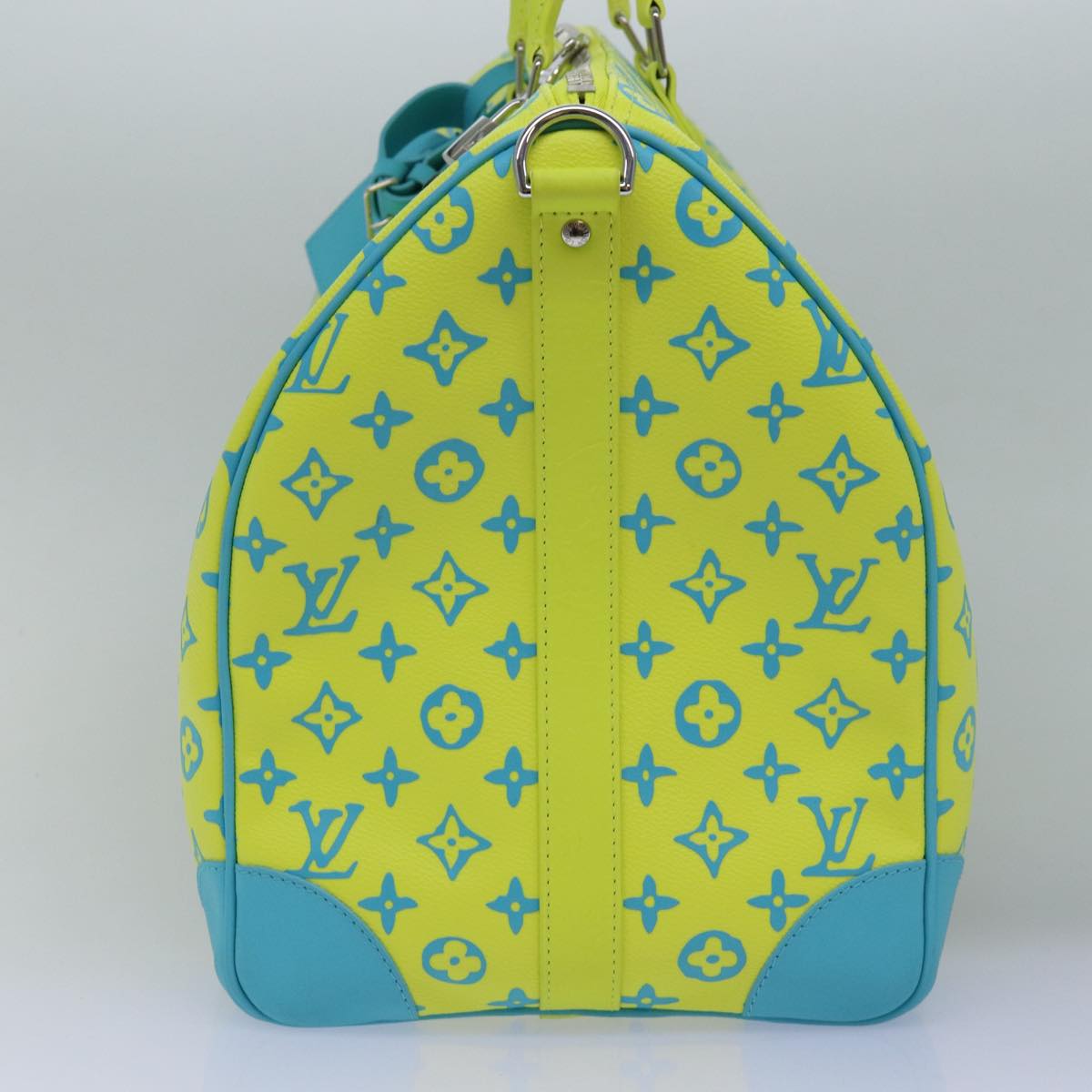 Louis Vuitton Keepall Bandouliere 50 Yellow Canvas Travel Bag