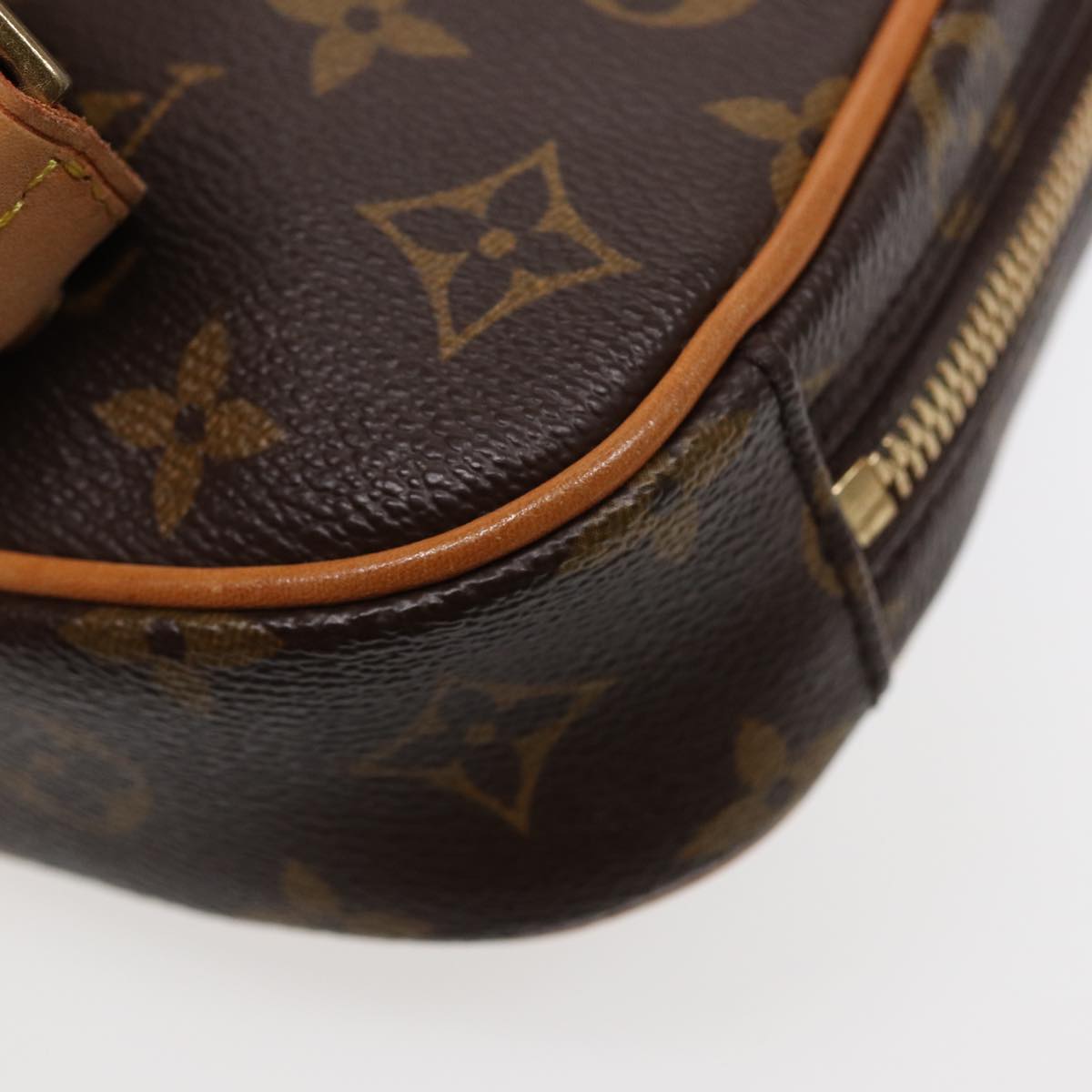 Louis Vuitton Gange Brown Canvas Clutch Bag
