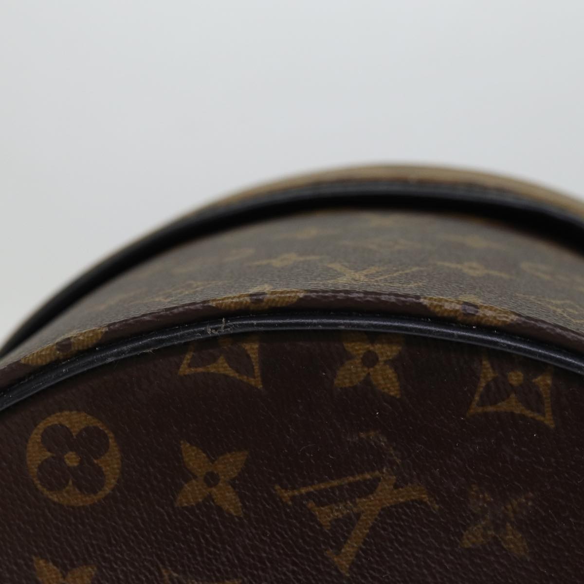 Louis Vuitton Reverse Brown Canvas Handbag