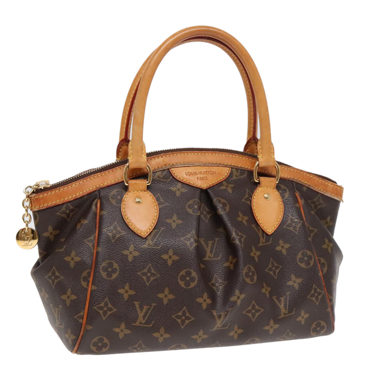 Louis Vuitton Tivoli Brown Canvas Handbag