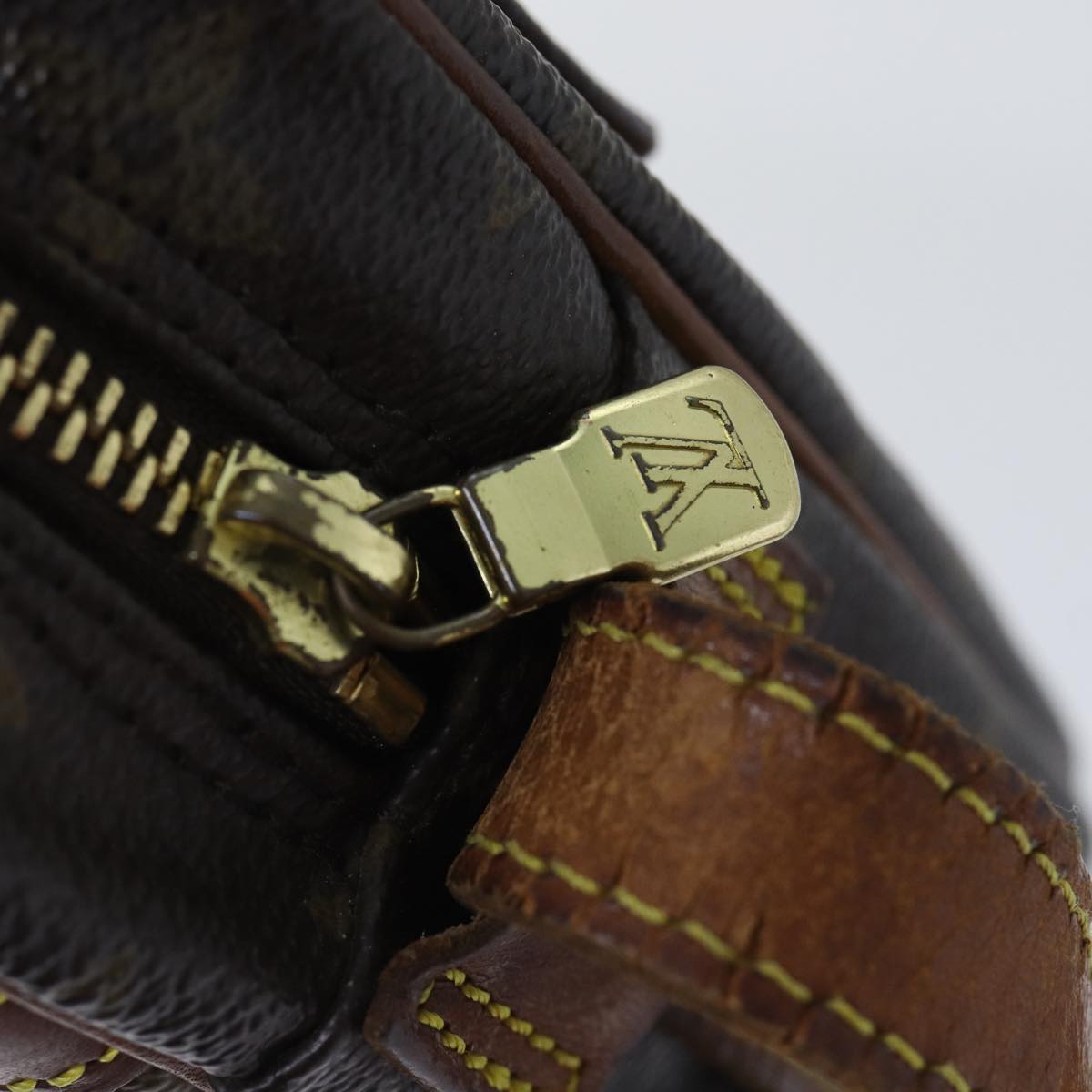 Louis Vuitton Jeune Fille Brown Canvas Shoulder Bag