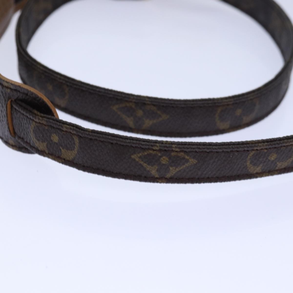 Louis Vuitton Shoulder Strap Brown Canvas Bag Jewelry