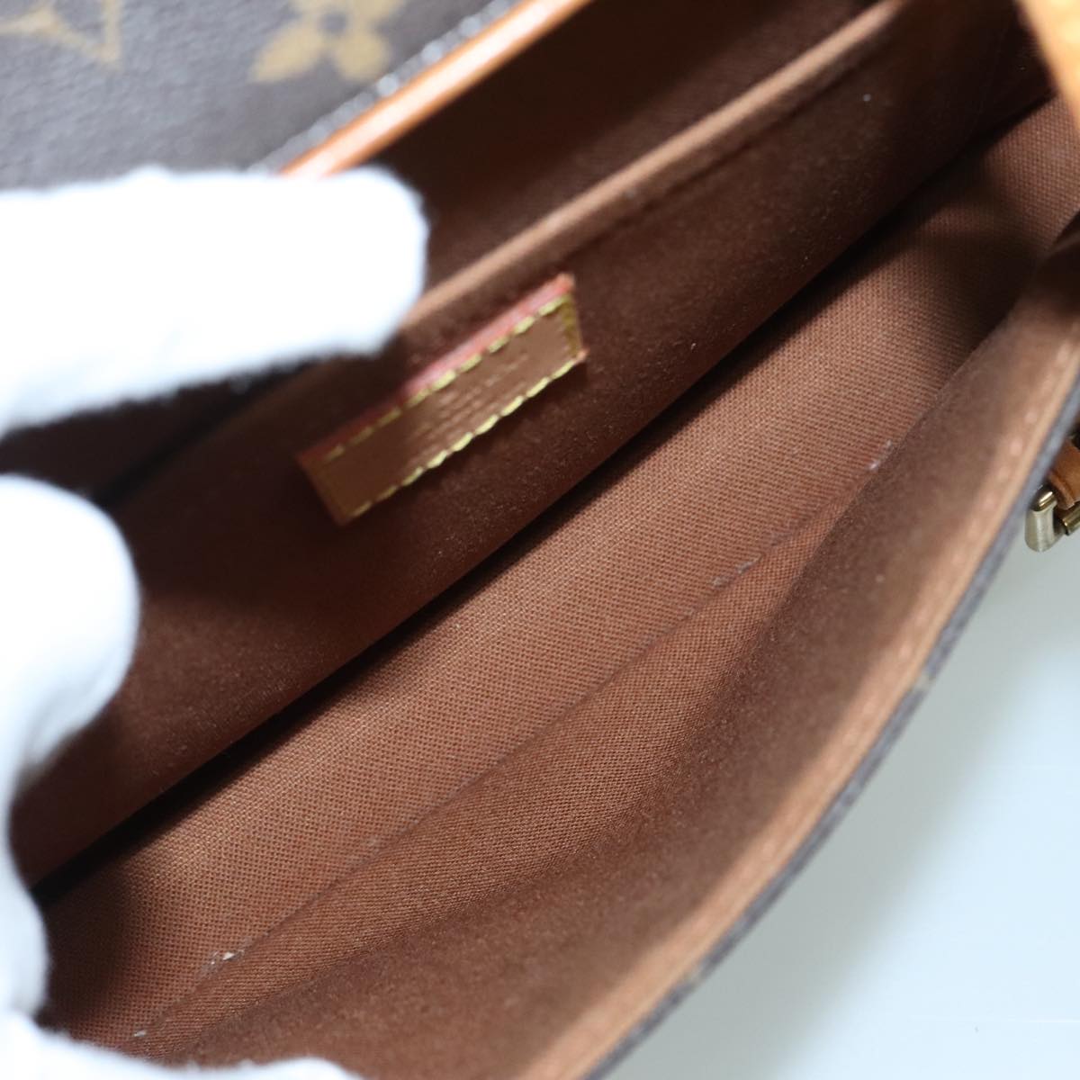 Louis Vuitton Marelle Brown Canvas Backpack Bag