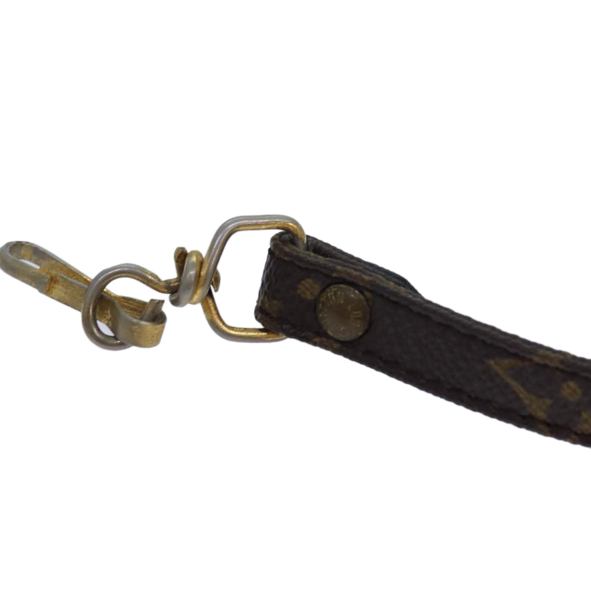 Louis Vuitton Brown Canvas Bag Jewelry