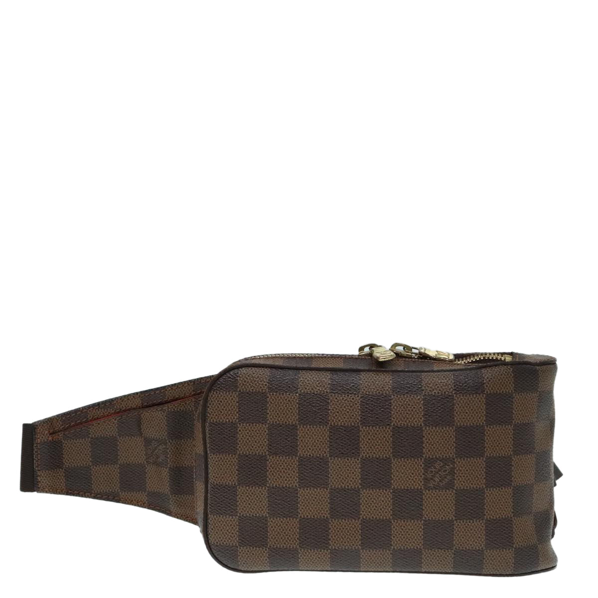 Louis Vuitton Geronimos Brown Canvas Shoulder Bag