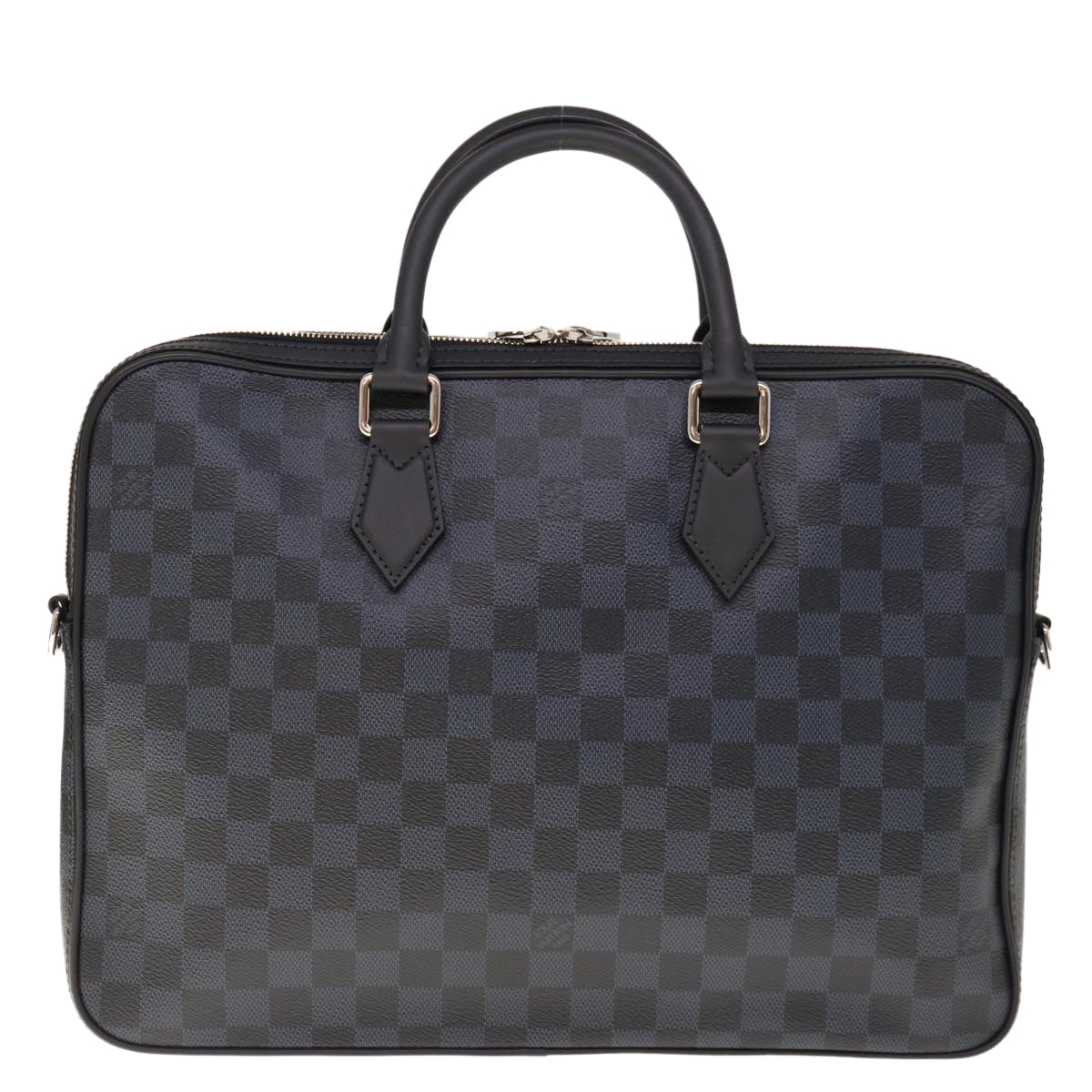 Louis Vuitton Dandy Grey Canvas Handbag