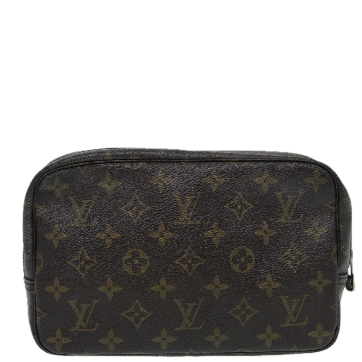 Louis Vuitton Trousse De Toilette Brown Canvas Clutch Bag