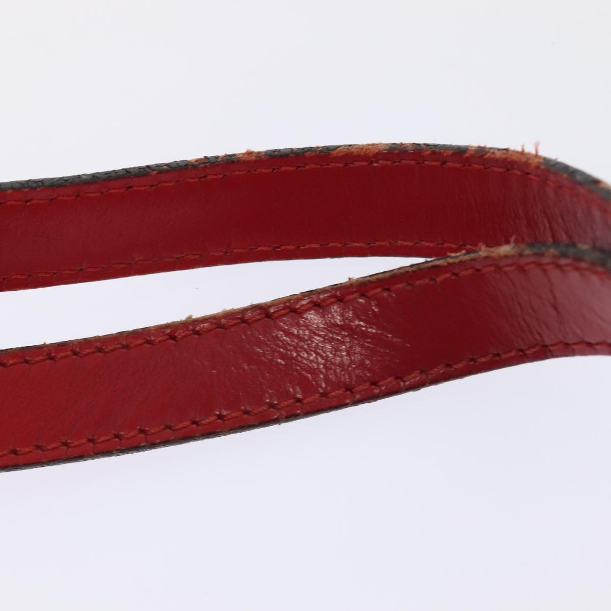 Louis Vuitton Soufflot Red Leather Handbag