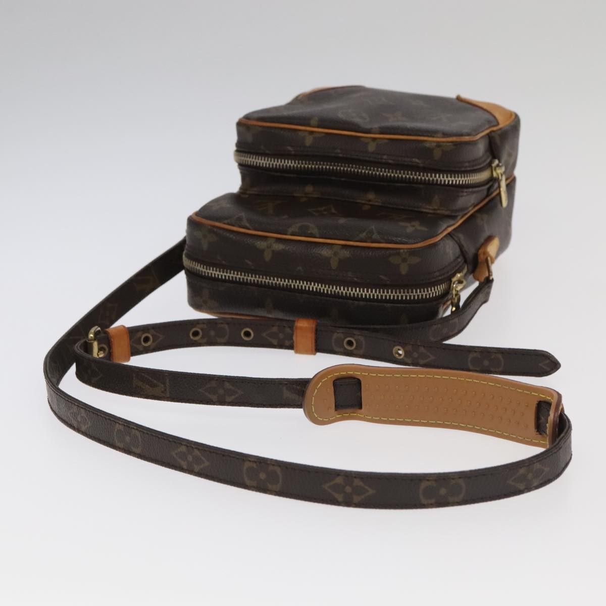 Louis Vuitton Amazon Brown Canvas Shoulder Bag