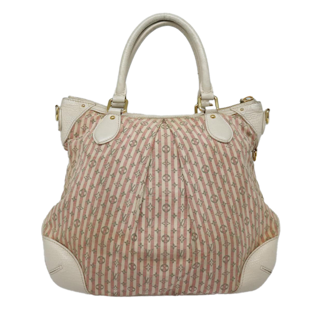 Louis Vuitton Croisette Pink Canvas Shoulder Bag