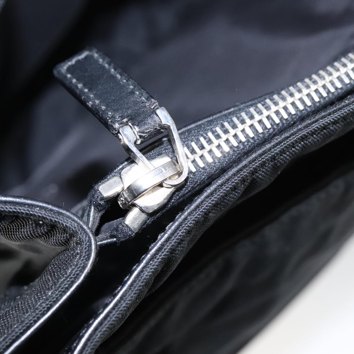 Gucci Black Canvas Shoulder Bag