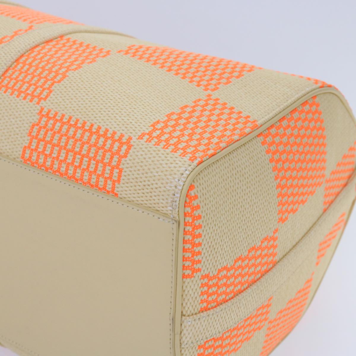 Louis Vuitton Keepall Bandouliere 50 Orange Canvas Travel Bag