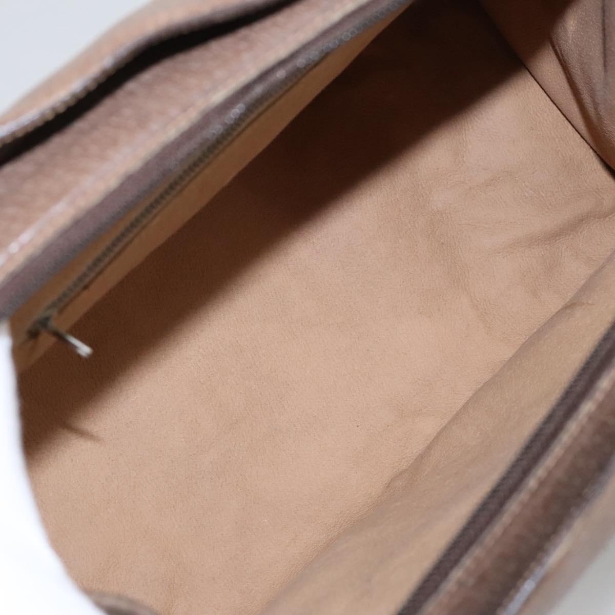 Gucci Sherry Beige Canvas Handbag
