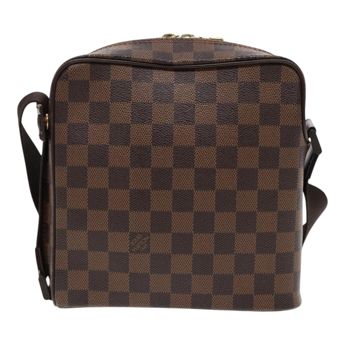 Louis Vuitton Olav Brown Canvas Shoulder Bag