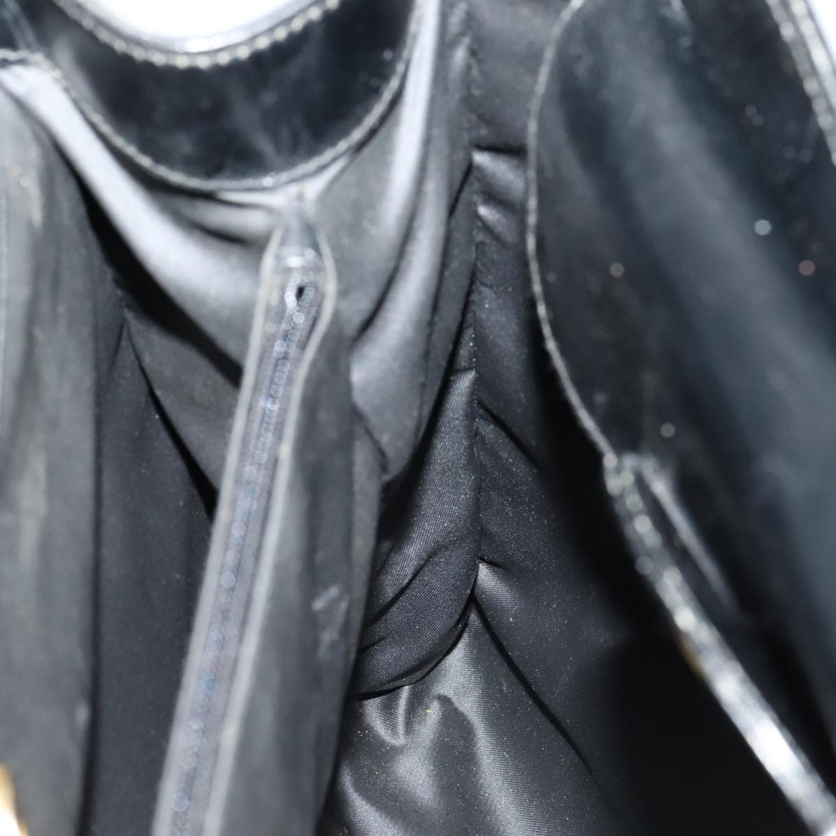 Gucci Bamboo Black Leather Handbag