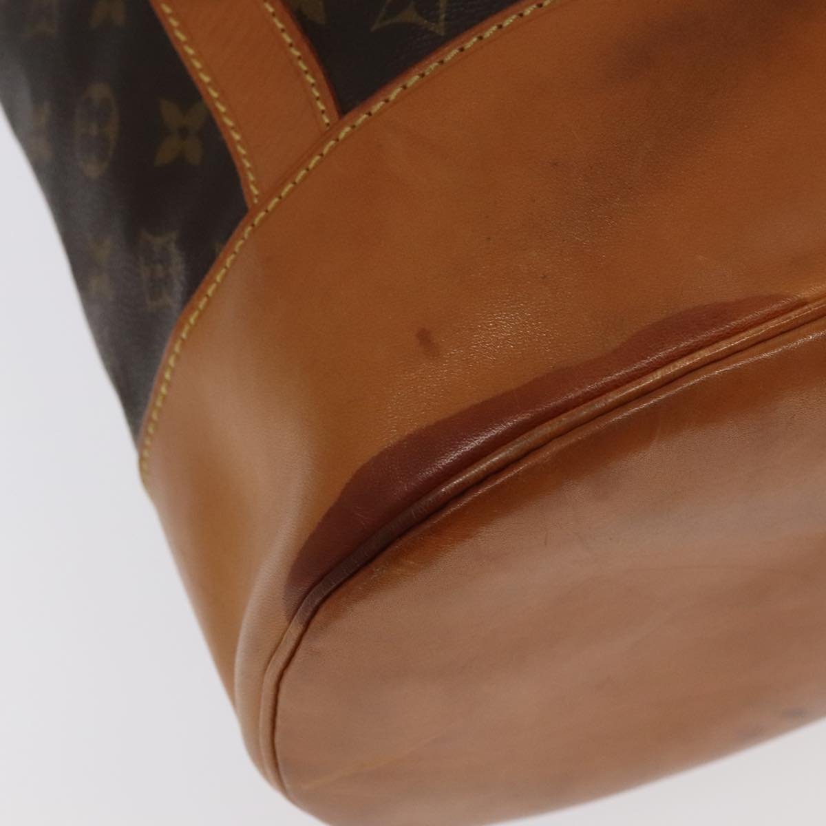 Louis Vuitton Randonnée Brown Canvas Backpack Bag