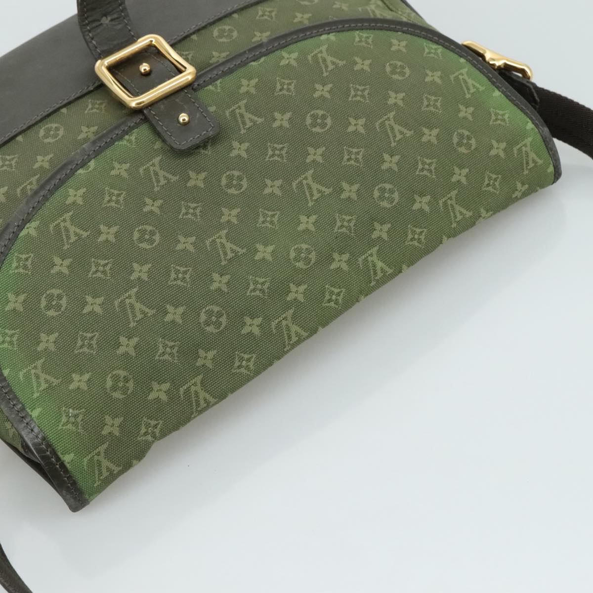 Louis Vuitton Marjorie Khaki Canvas Shoulder Bag