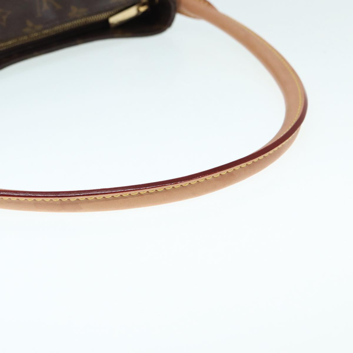 Louis Vuitton Looping Gm Brown Canvas Shoulder Bag