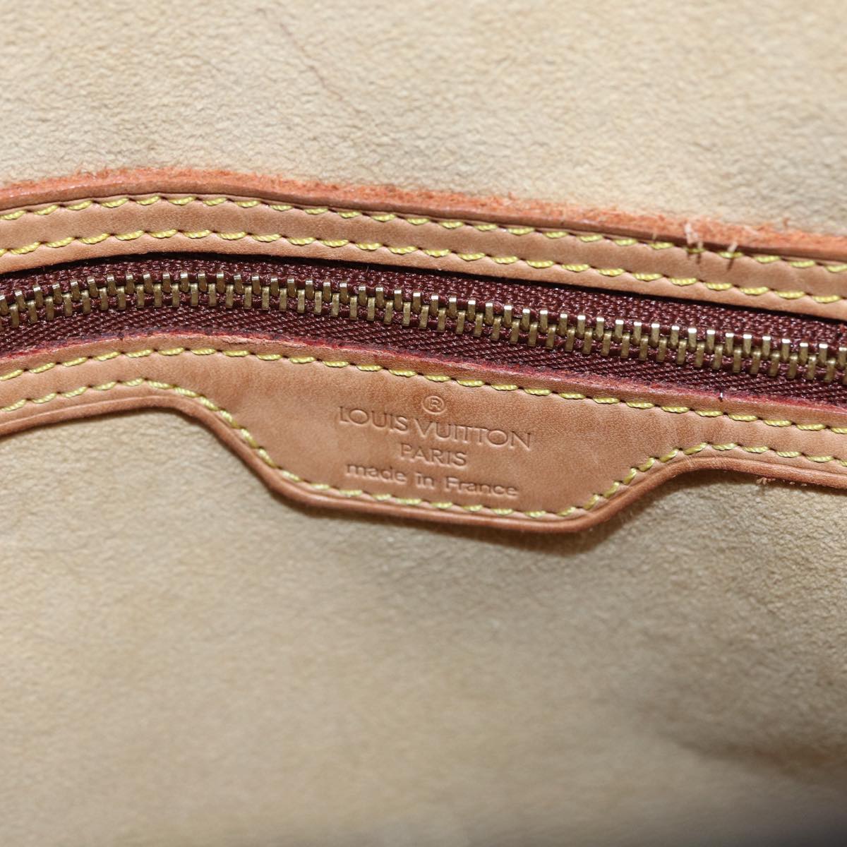 Louis Vuitton Looping Gm Brown Canvas Shoulder Bag