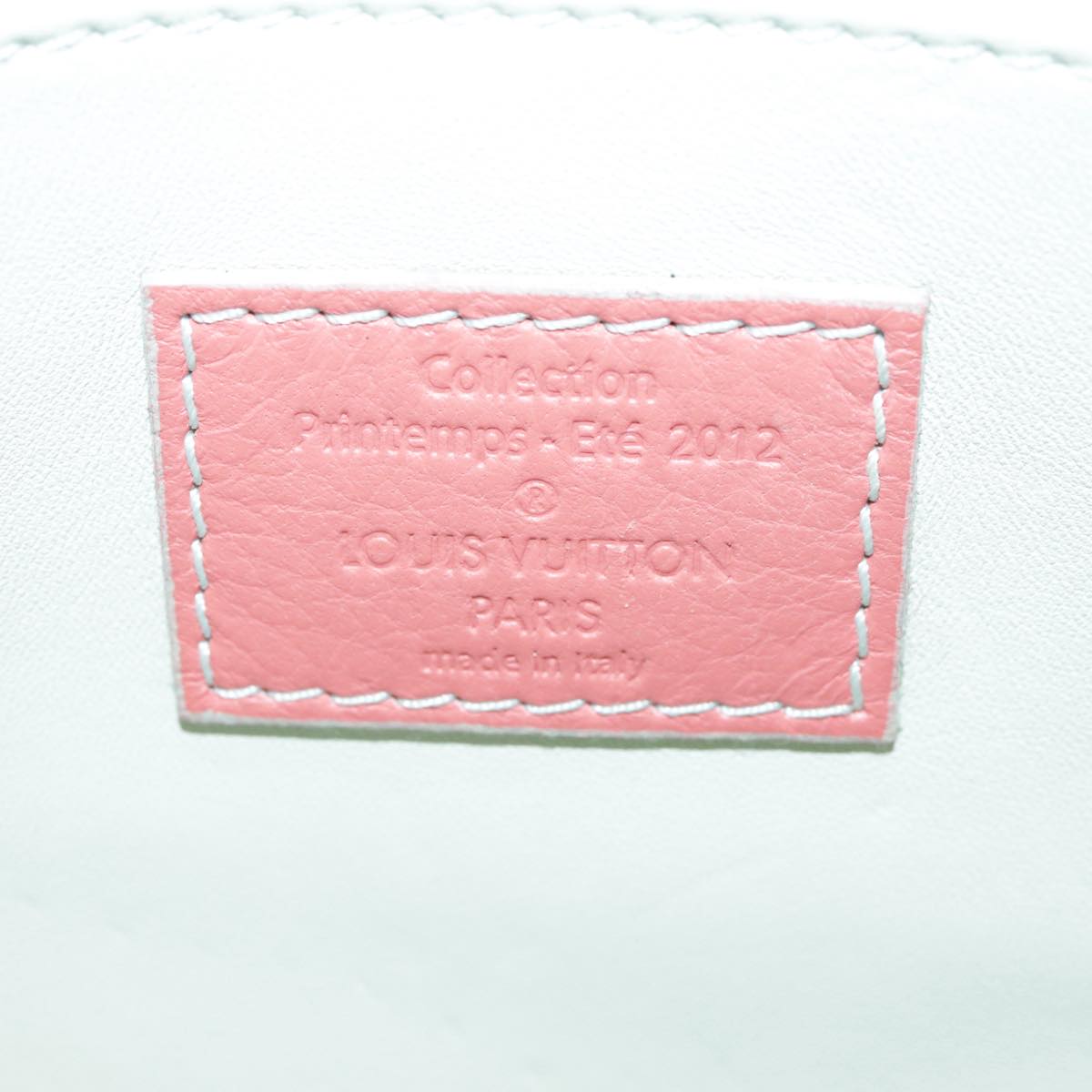 Louis Vuitton Pink Leather Shoulder Bag