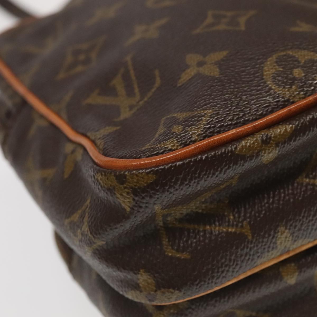 Louis Vuitton Amazon Brown Canvas Shoulder Bag