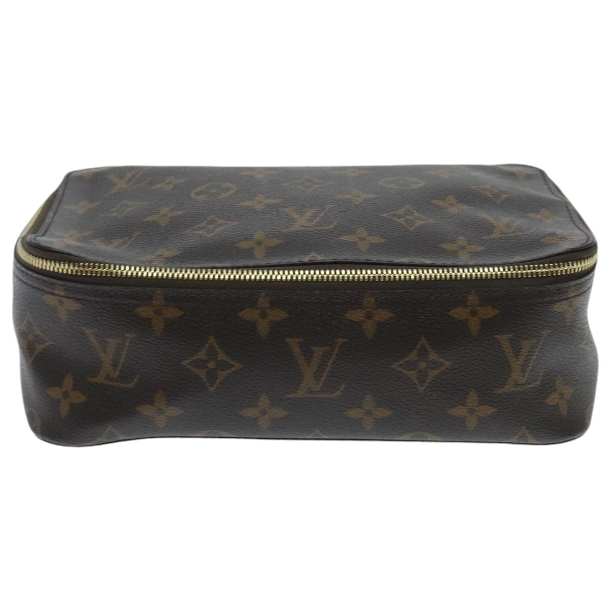 Louis Vuitton Cube Brown Canvas Clutch Bag