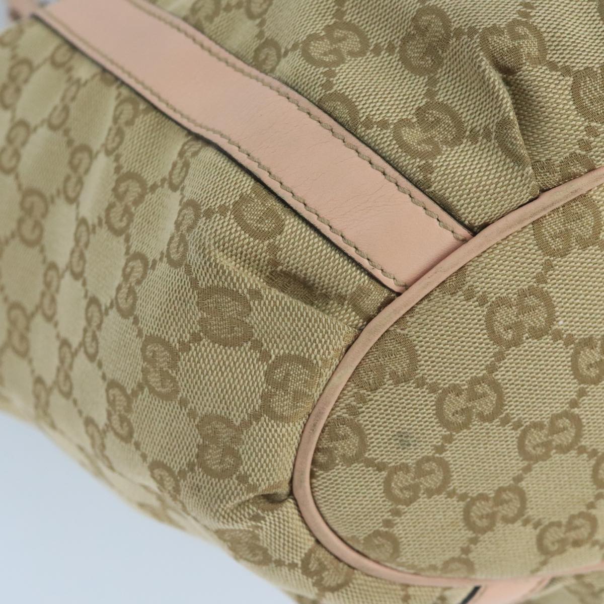 Gucci Gg Canvas Beige Canvas Tote Bag