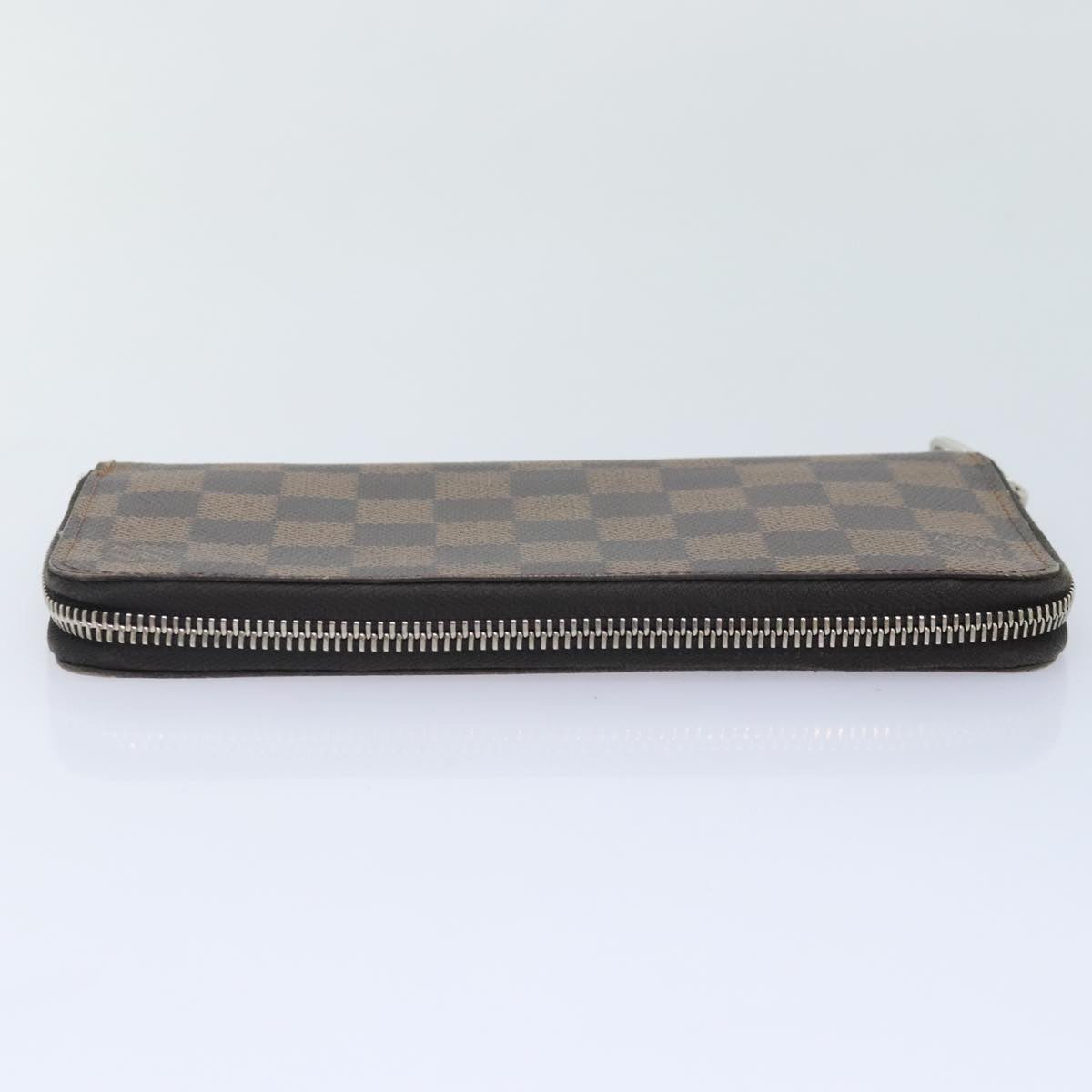 Louis Vuitton Zippy Wallet Vertical Brown Canvas Wallet
