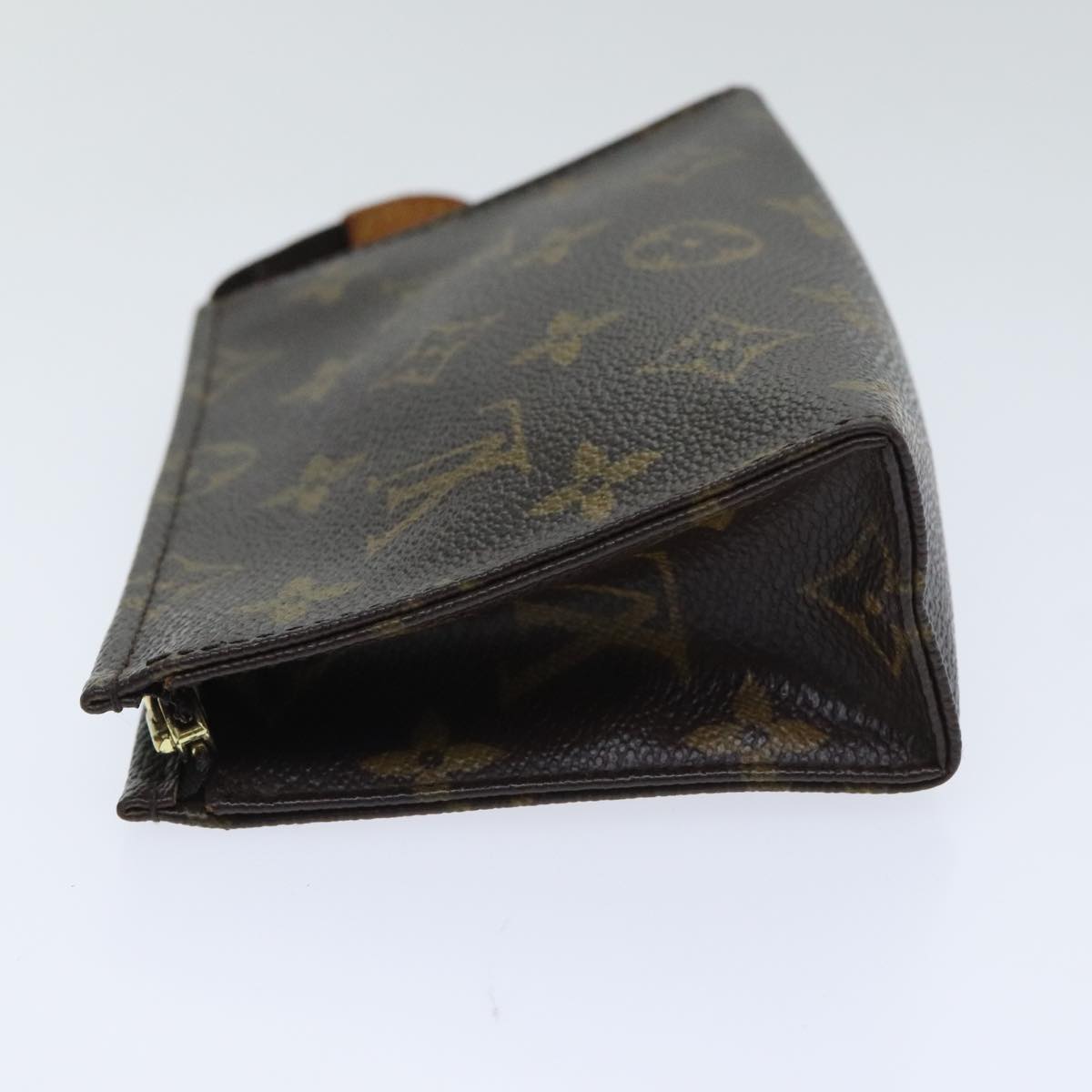 Louis Vuitton Poche Toilette 15 Brown Canvas Clutch Bag
