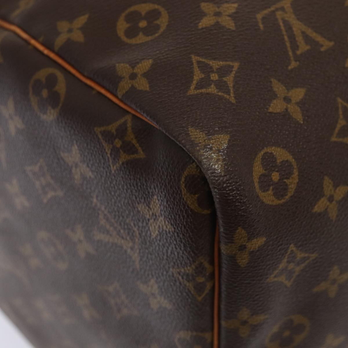Louis Vuitton Keepall 60 Brown Canvas Travel Bag