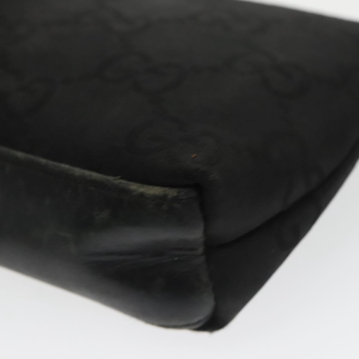 Gucci Black Canvas Clutch Bag