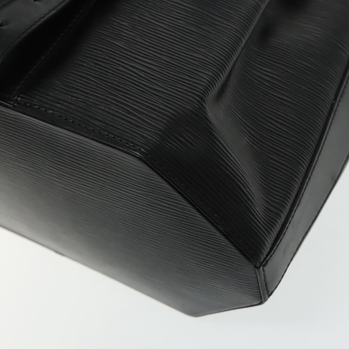 Louis Vuitton Sac A Dos Black Leather Shoulder Bag