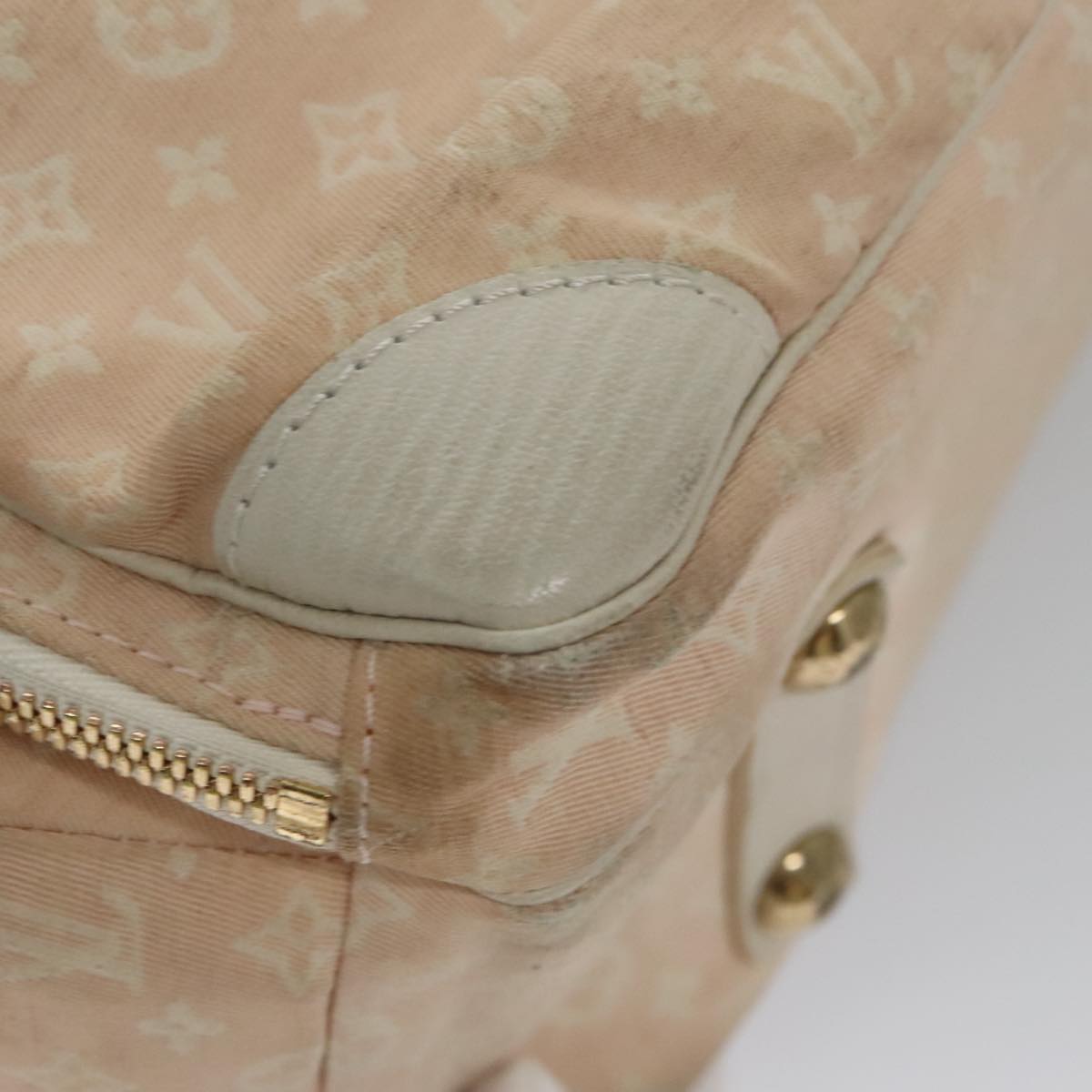 Louis Vuitton Mini Lin Pink Canvas Shoulder Bag