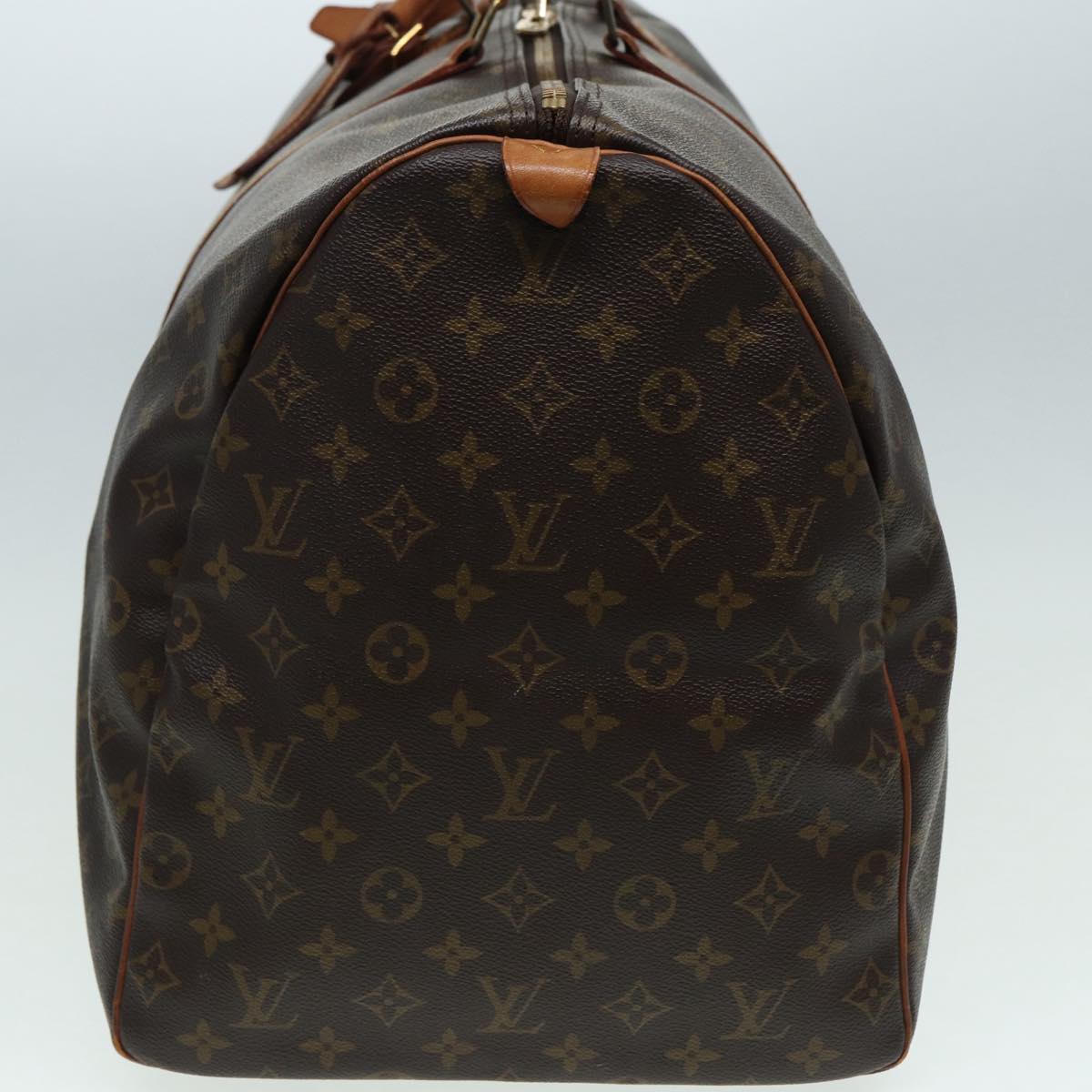 Louis Vuitton Keepall 60 Brown Canvas Travel Bag