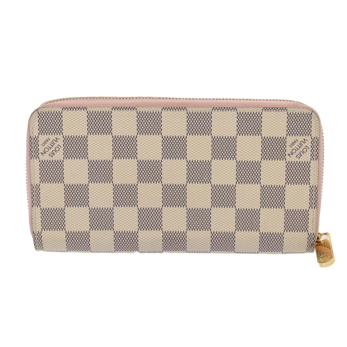 Louis Vuitton Zippy Wallet White Canvas Wallet