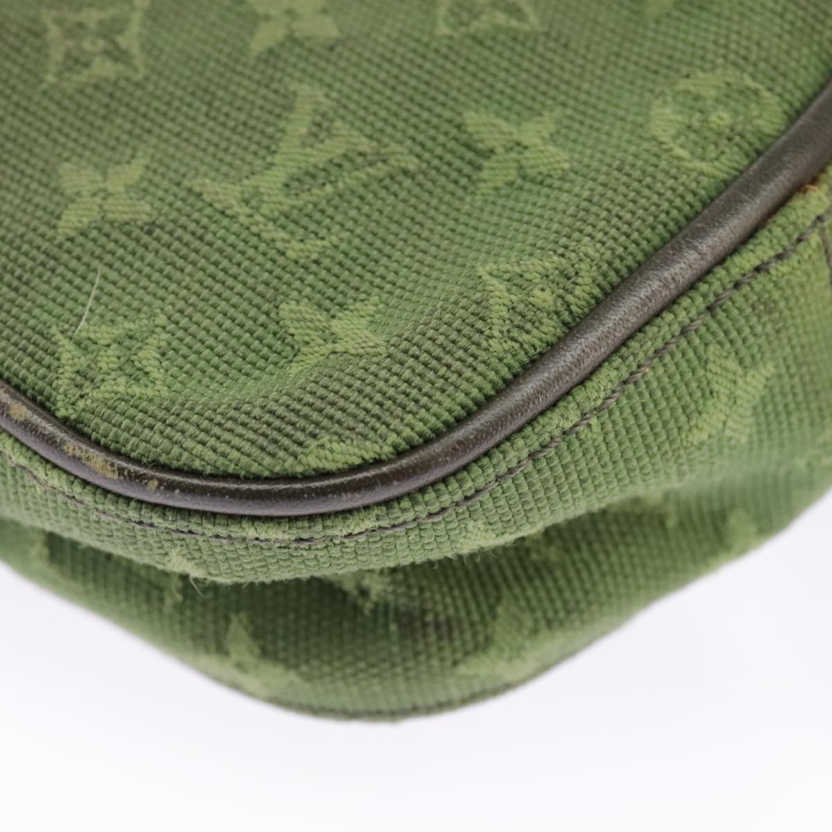 Louis Vuitton Juliette Khaki Canvas Shoulder Bag