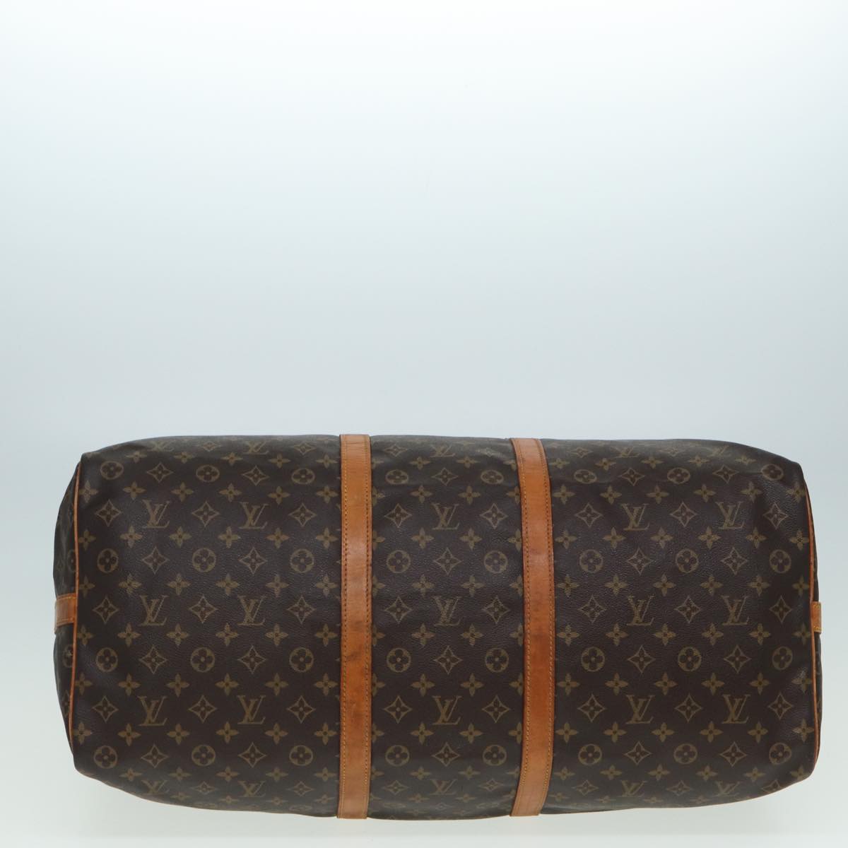 Louis Vuitton Keepall 60 Brown Canvas Travel Bag