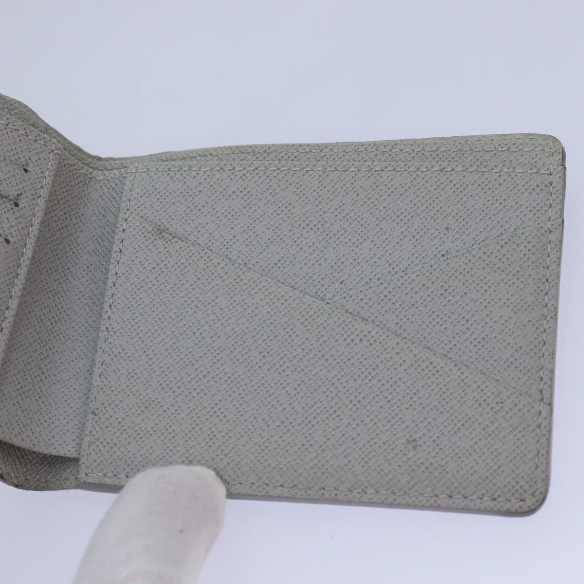 Louis Vuitton Portefeuille Multiple Grey Canvas Wallet