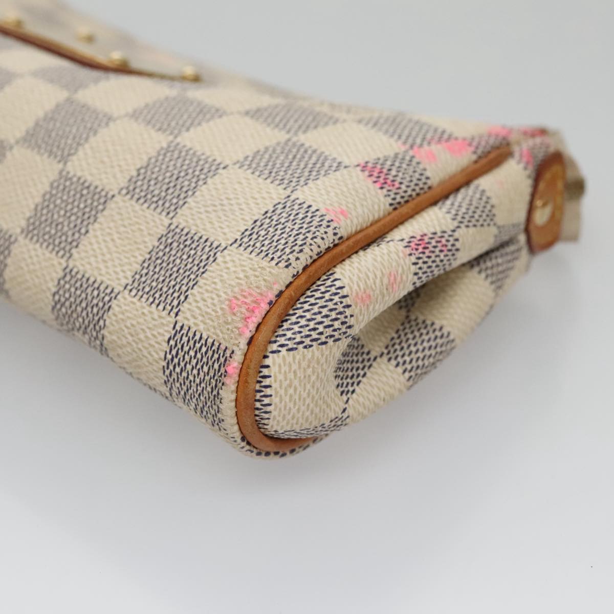 Louis Vuitton Eva White Canvas Shoulder Bag