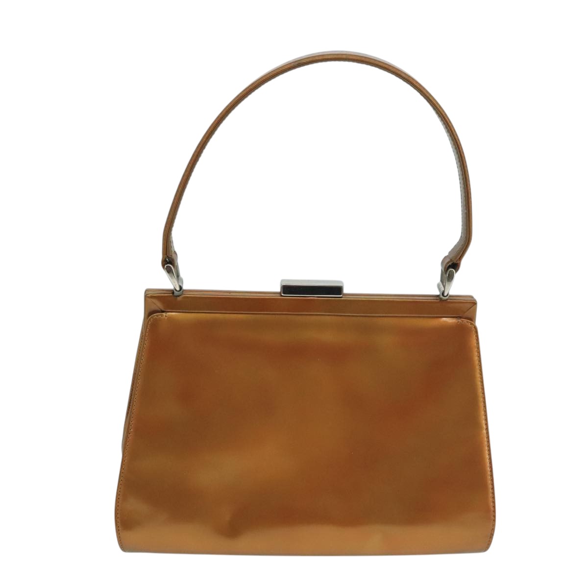 Gucci Jackie Brown Patent Leather Shoulder Bag