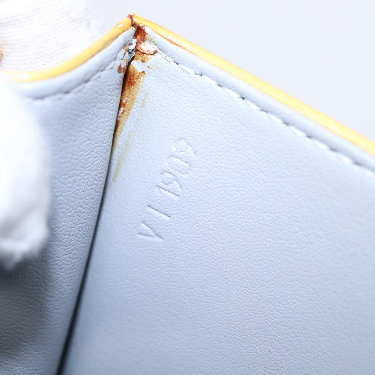 Louis Vuitton Spring Street Yellow Patent Leather Handbag