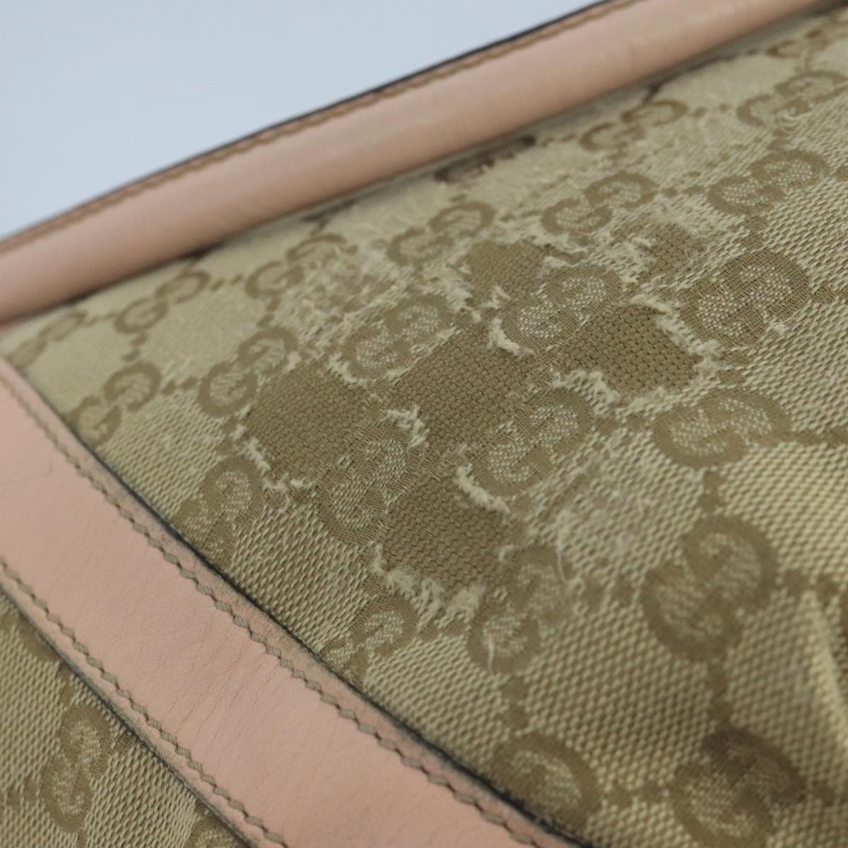 Gucci Gg Canvas Beige Canvas Tote Bag