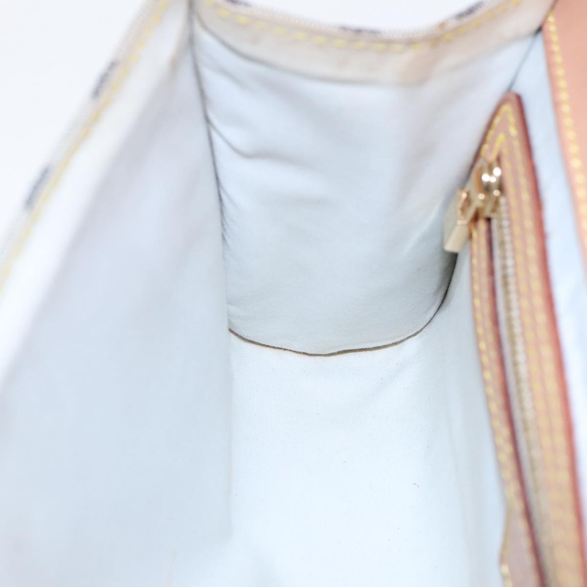 Louis Vuitton Camille Blue Canvas Shoulder Bag