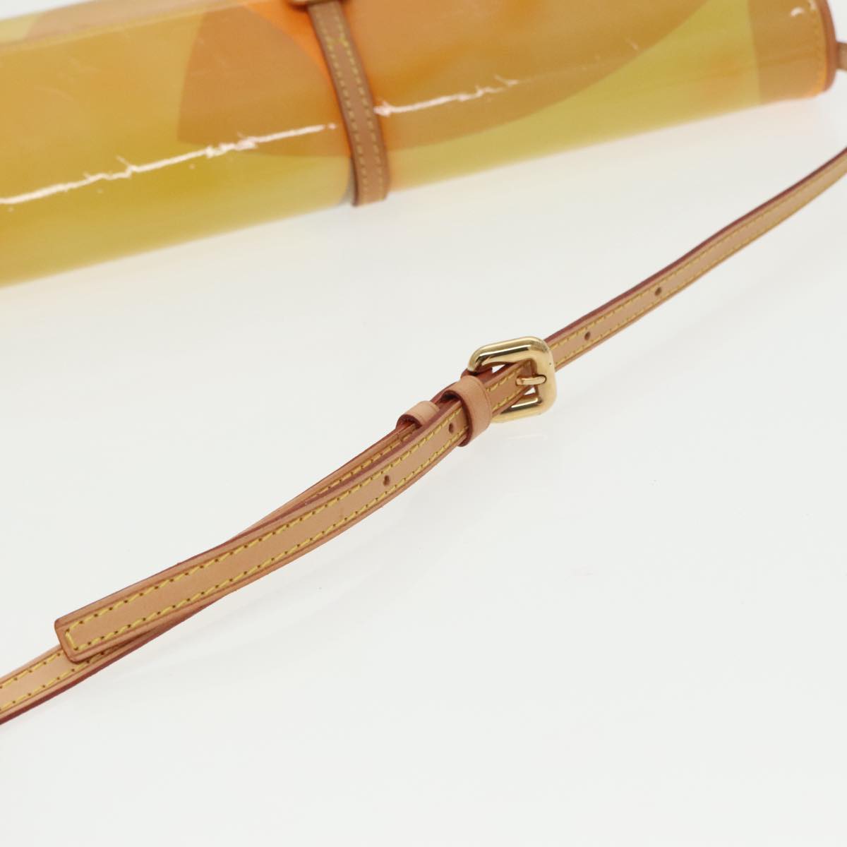 Louis Vuitton Fleur Yellow Patent Leather Shoulder Bag