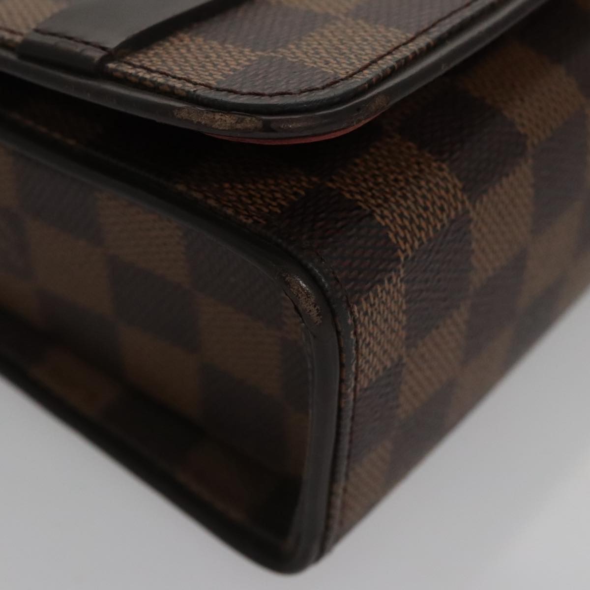 Louis Vuitton Tribeca Brown Canvas Shoulder Bag