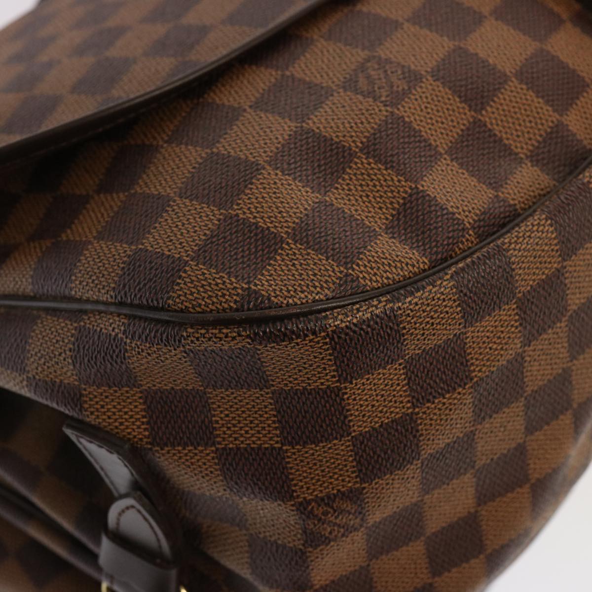 Louis Vuitton Saumur 35 Brown Canvas Shoulder Bag