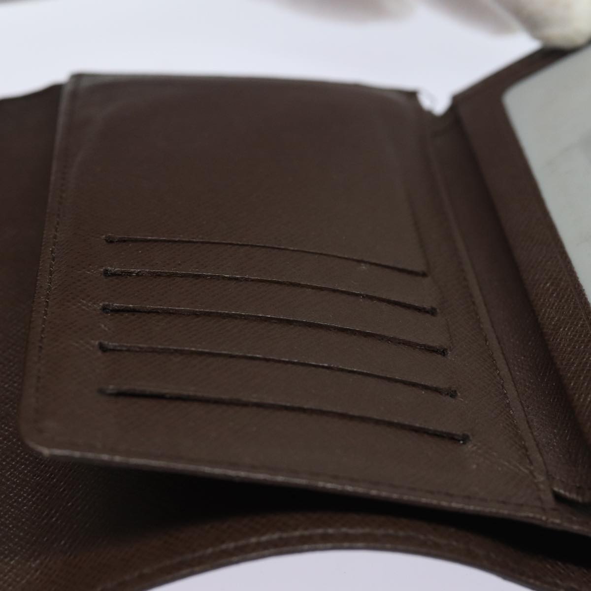 Louis Vuitton Alexandra Brown Canvas Wallet